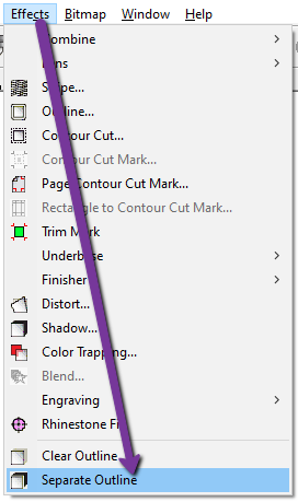 Effects Menu and Overview – SA International
